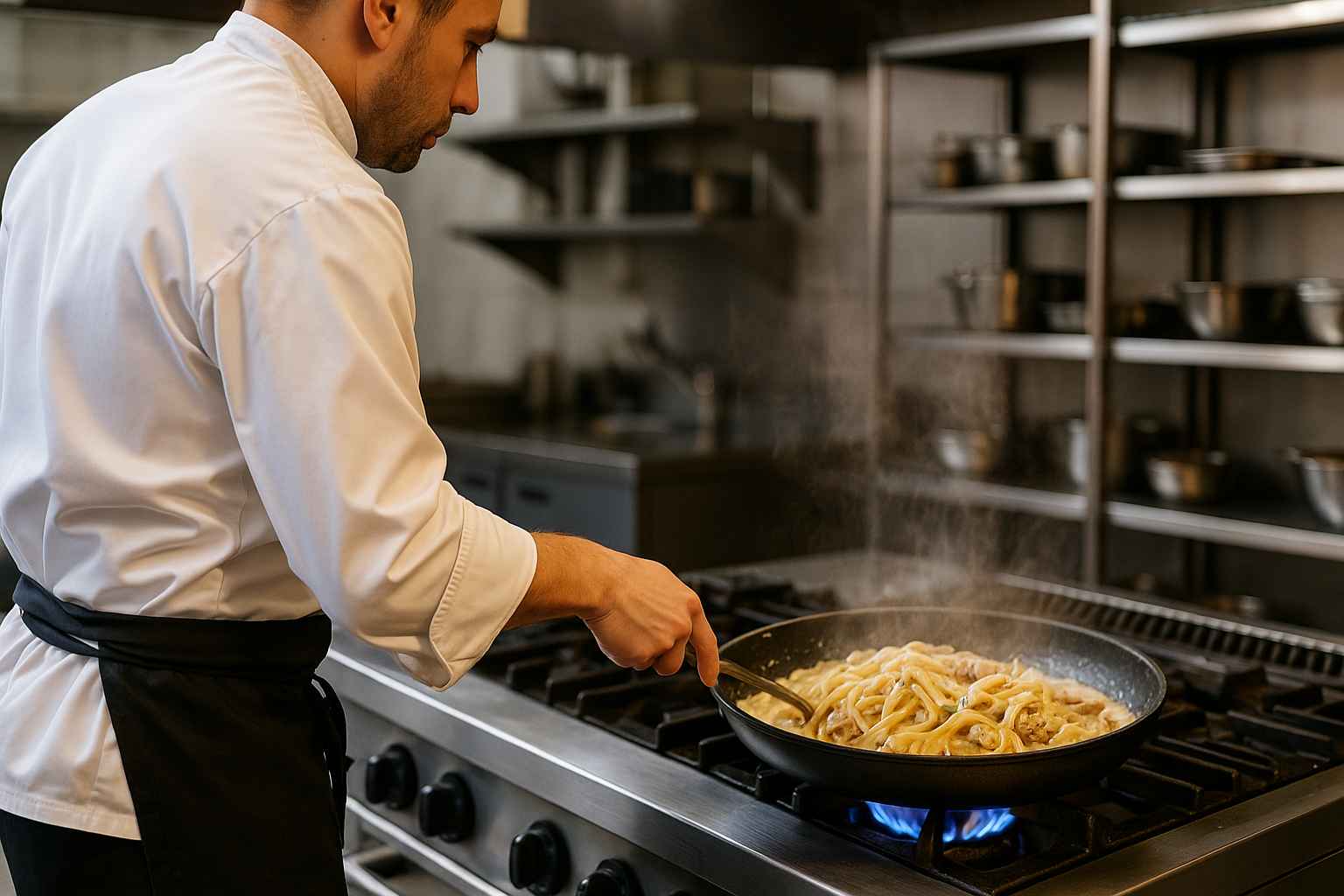 طرز تهیه پاستا آلفدو رستورانی