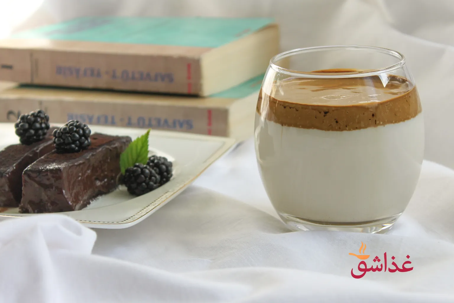 دسر پاناکوتا شکلاتی ، دسر پانا کوتا نسکافه ای ، دسر پاناکوتا بیسکوییتی