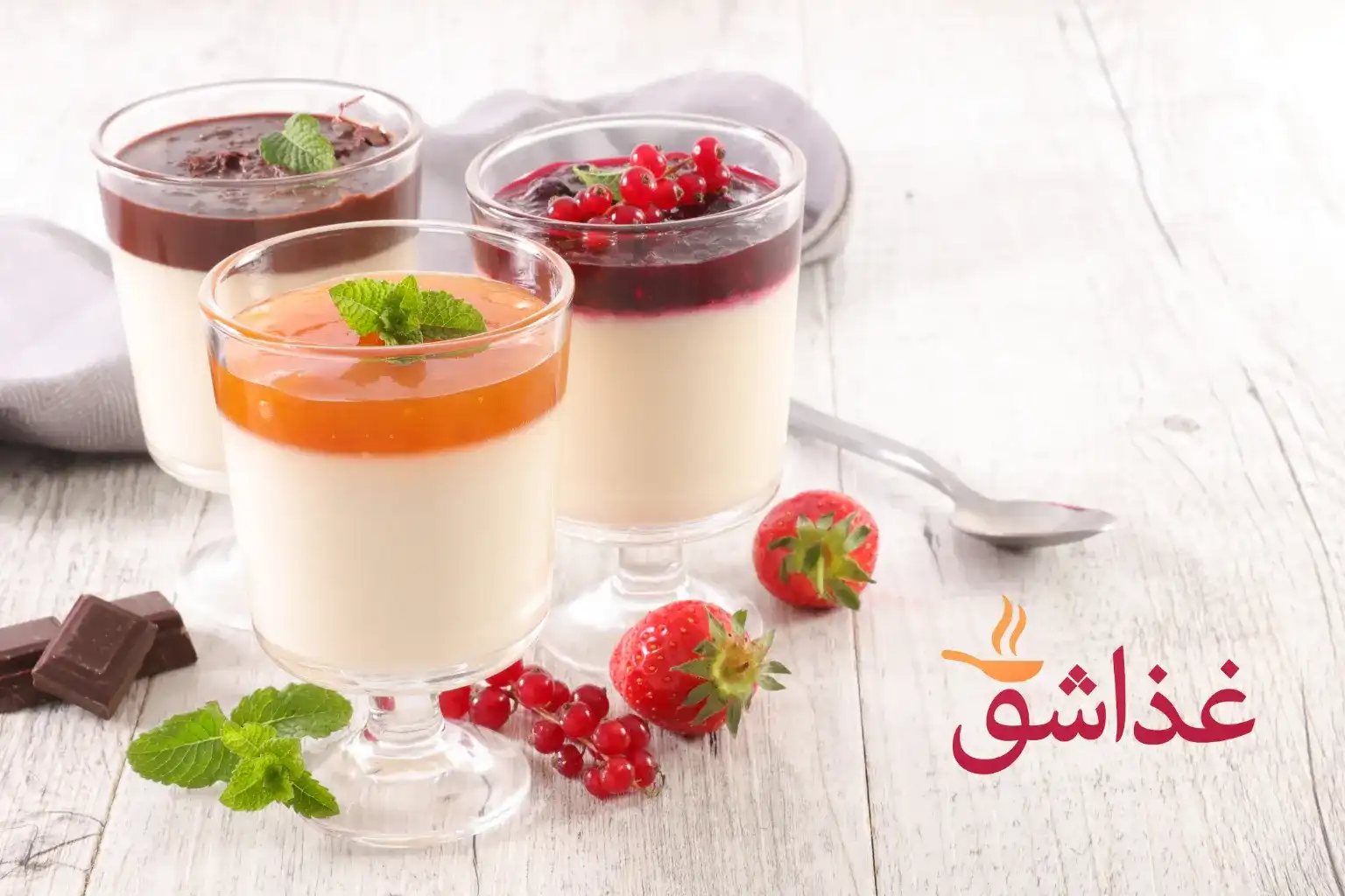 عکس دسر پاناکوتا ایتالیایی