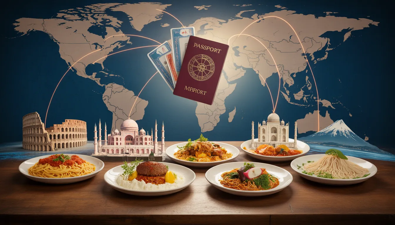 سفر دور دنیا از توی آشپزخونه