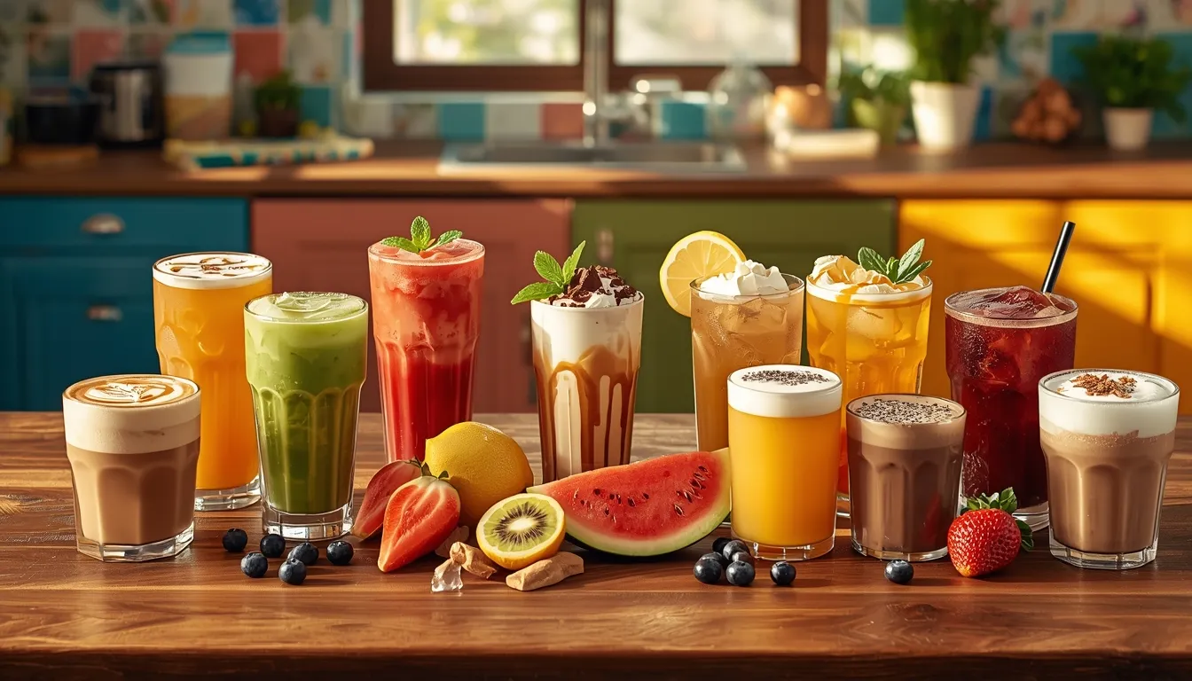 دستور تهیه انواع نوشیدنی فصل